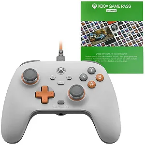 Controle GameSir T7 para PC Xbox - Branco Cinza + Game Pass Ultimate