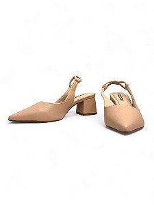 Chanel Your Shoes Nude Bico Fino