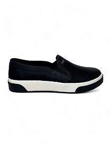 Tênis Marina Mello Preto Slip On