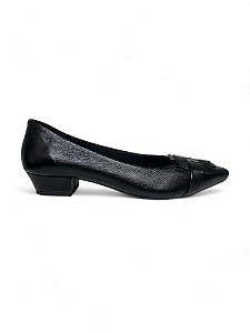 Sapatilha Your Shoes Preta Salto