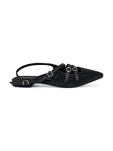 Slingback Your Shoes Preta