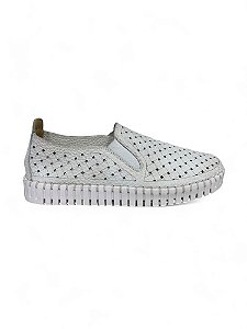 Tênis Your Shoes Branco Furo Laser
