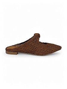Mule Your Shoes Marrom Trama