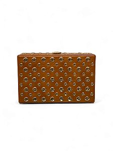 Bolsa WJ Caramelo Maleta Metal