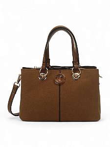 Bolsa WJ Satchel Média Com Divisórias