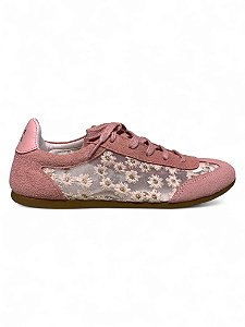 Tênis Giulia Domna Rosa Flor Primavera