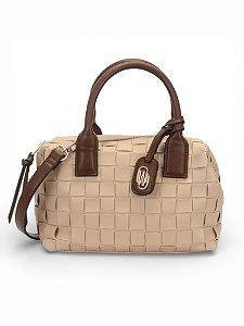 Bolsa WJ Nude Bau Média Tresse