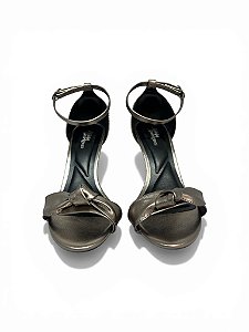 Sandalia HR Onix Laço Salto Alto