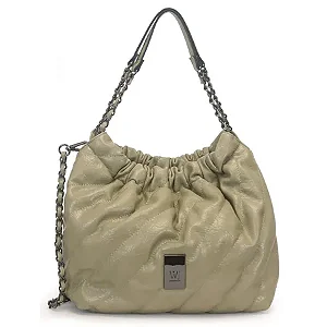 Bolsa Pistache Saco Gde Matelasse