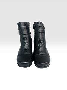 Bota HR Preta c/ Salto