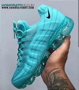 air max 95 branco com verde agua
