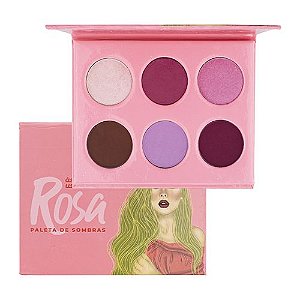 PALETA DE SOMBRAS ÀS QUARTAS USAMOS ROSA - VIZZELA