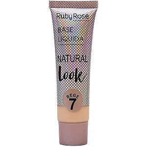 Base Líquida Natural Look - BEGE 7 - Ruby rose