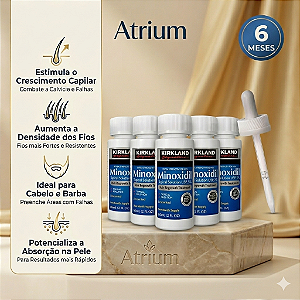 MINOXIDIL KIRKLAND 5% - 6 FRASCOS (CAIXA)