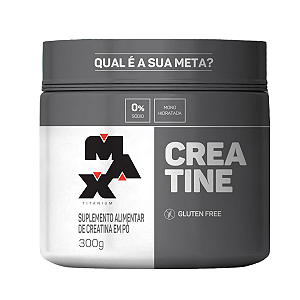 CREATINA MAX TITANIUM 300G MONOHIDRATADA