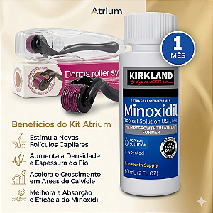 1 MINOXIDIL KIRKLAND + DERMAROLLER SYSTEM 0.50mm