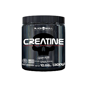 CREATINA PURA 300G BLACK SKULL