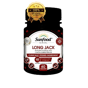 LONG JACK 600MG 60 CAPSULAS SUNFOOD CLINICAL