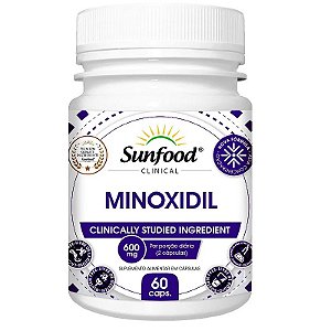 MINOXIDIL ORAL SUNFOOD CLINICAL 60 CÁPSULAS