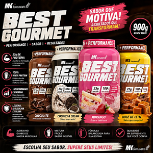 BEST WHEY GOURMET 900G MK SUPPLEMENTS