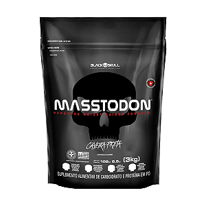 MASSTODON HIPERCALÓRICO 3KG BLACK SKULL