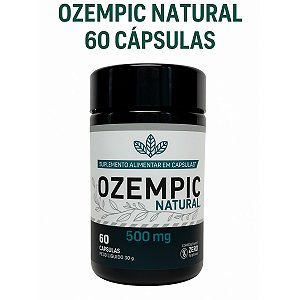 OZEMPIC NATURAL 60 CÁPULAS 500MG EMAGREÇA SAUDÁVEL
