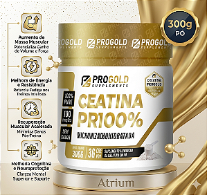 Creatina 300g - Pro Gold - Mk Suplementos