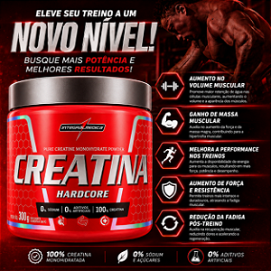 CREATINA 300G PURA INTEGRALMEDICA