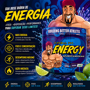 Pré treino Energy 100g - Canibal Inc.