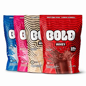 BOLD WHEY 3W 900G CONCENTRADO - PROTEINA DO LEITE