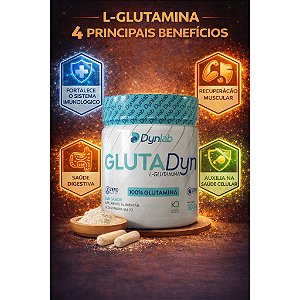 GLUTAMINA 300G PURA DYNLAB