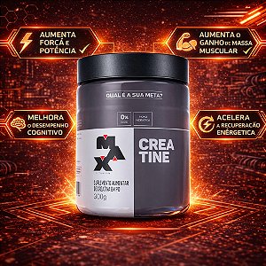 CREATINA MAX TITANIUM 300G PURA
