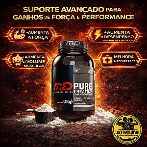 CREATINA PURA 1KG | MD MUSCLE DEFINITION