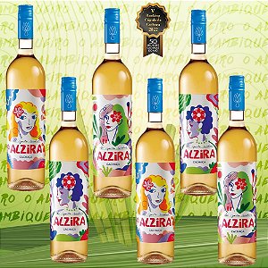 Cachaça Alzira 750ml - Caixa Fechada 06 unidades