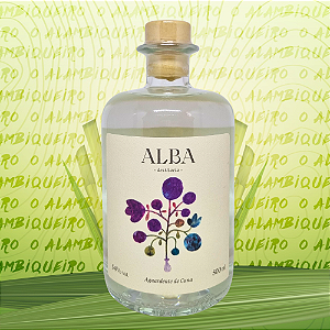 Aguardente de Cana Roxa Alba - Safra 2022 54% 500ml