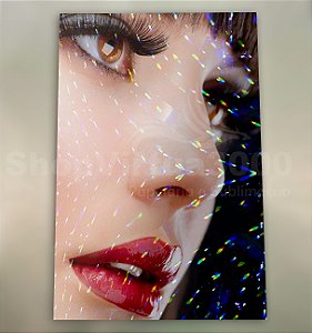 Papel Foto Glossy 3D Pontilhado Holográfico 230g - A4 Quality (P085) - 20 Folhas