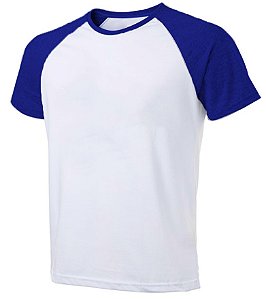 camisa raglan frente e verso
