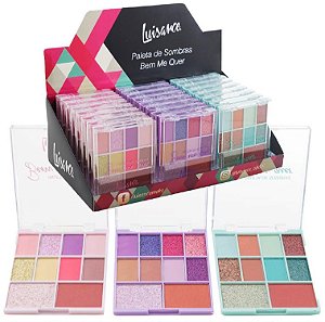 Luisance - Paleta de Sombras Bem Me Quer - Display C/ 24 Unid