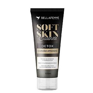 Bella Femme - Sabonete Detox Carvão Ativado Soft Skin  SS80010