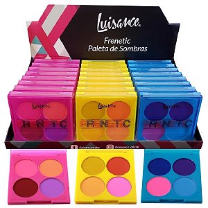 Luisance - Paleta de Sombras Frenetic L3172 - Display C/ 24 Unid