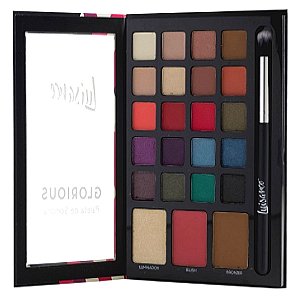 Luisance - Paleta de Maquiagem  Glorious Sombras, Iluminador, Blush e Pó  L991 A