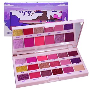 Playboy - Paleta de Sombras Bon Voyage  - Display C/ 12 Unid ( Val 01/24 )