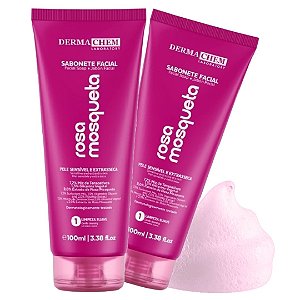 Dermachem - Sabonete Facial Rosa Mosqueta Íons (06183)