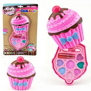 Goal Kids - Maquiagem Infantil Grande Estojo Cupcake GK1356