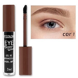 SpColors - Gel de Sobrancelhas Efeito Henna - Cor 1