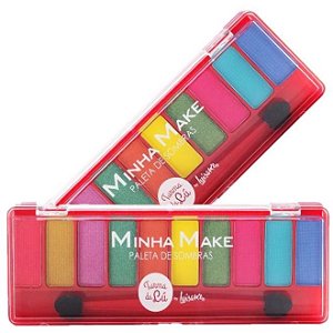 Paleta com 18 sombras 3D-T&G - Atacado de Maquiagem