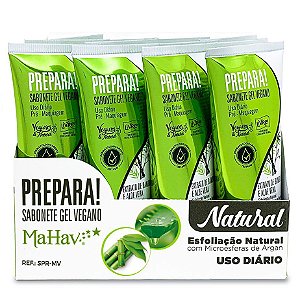 Mahav - Sabonete Gel Vegano Pré Maquiagem - 12 unid