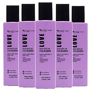 Max Love - Agua Micelar Colageno - 6 Unid (Validade: 04/2029)