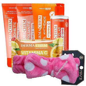 Dermachem - kit Skin Care Vitamina C ( 06 Itens )