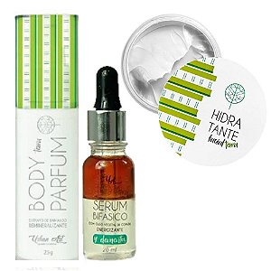 Kit Queen - Hidratante Serum e Body Parfum - Terra (3 Itens)